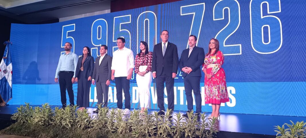 La llegada de 5,950,726 visitas a República Dominicana representa un incremento de un 11% respecto al primer semestre del 2023, un 45% frente al 2022 y un 43% con relación al 2019.