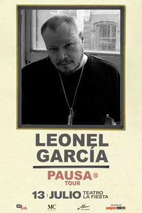 Leonel García y su Pausa Tours se presenta el sábado 13 en el Teatro La Fiesta del Hotel Jaragua de Santo Domingo