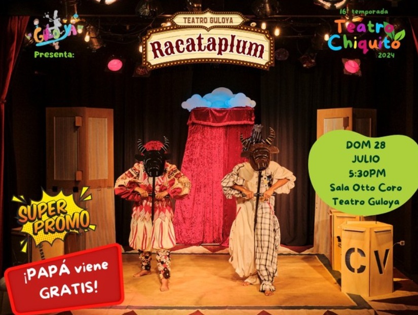 Racataplum en el Teatro Guloya cerrando la Temporada de Teatro Chiquito.jpg a