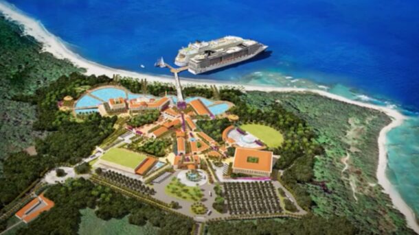 Proyección de lo que será el Hotel Yyatt Zilara en Punta Bergantín.