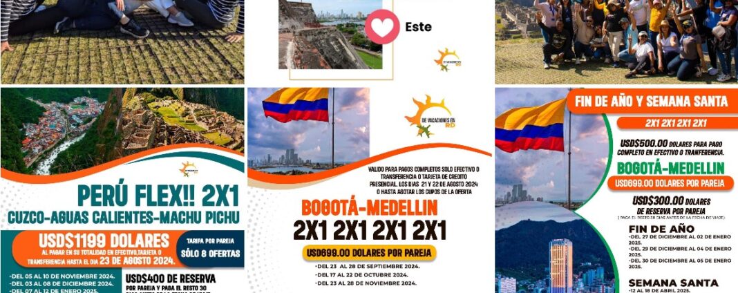 Promociones de De Vacaciones en RD