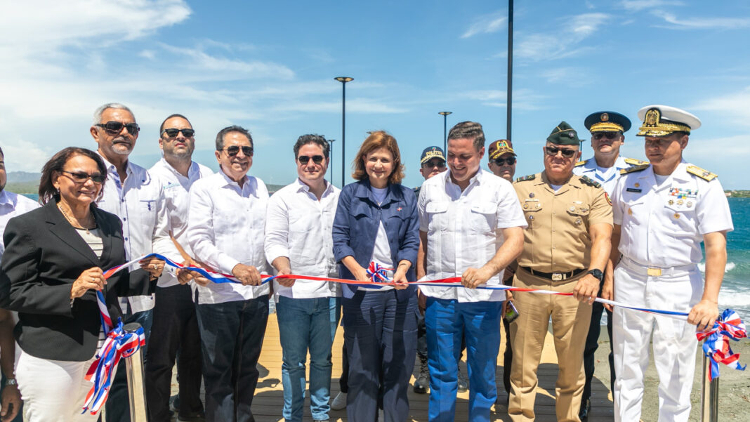 Vicepresidenta Raquel Peña inaugura muelles de pescadores en Pedernales y Baní; supervisa Proyecto de Desarrollo Turístico de Cabo Rojo