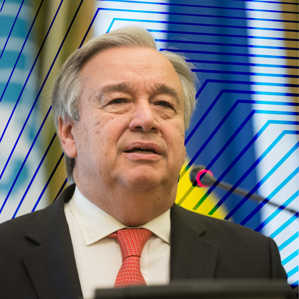 Antonio Guterres, sec gral de las Naciones Unidas