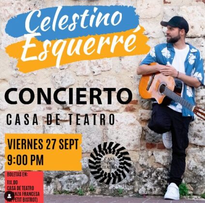 Celestino Esquerre en Casa de Teatro el 27 de septiembre