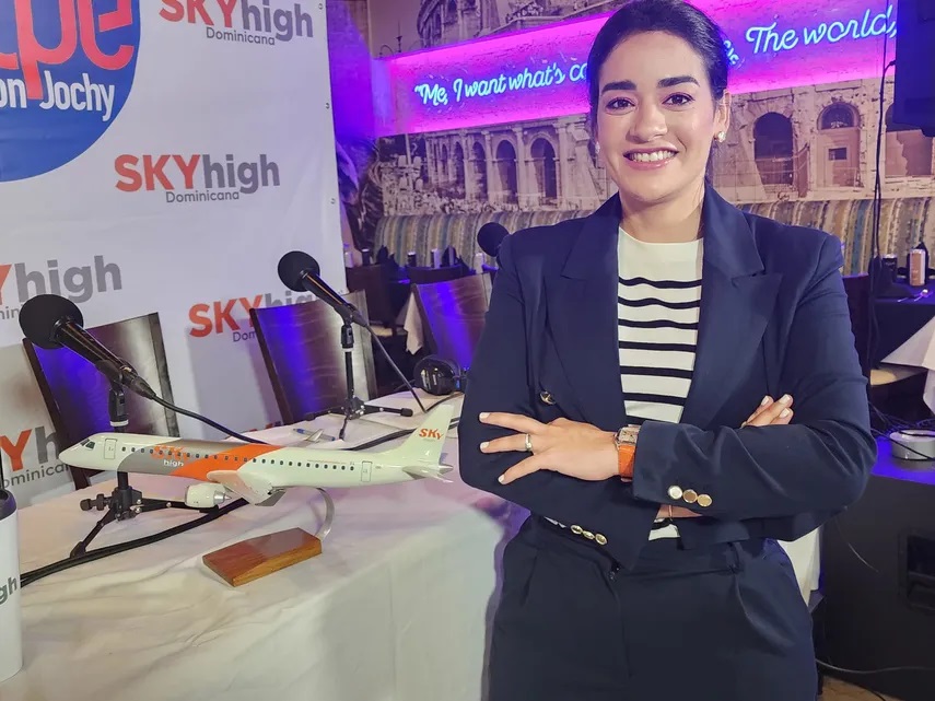 Cesarina Beauchamp, vicepresidenta ejecutiva de Skyhigh Dominicana, al