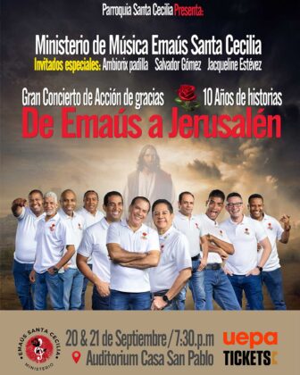 Concierto de Emaus a Jerusalén 10 años Casa San Pablo 20 y 21 sept