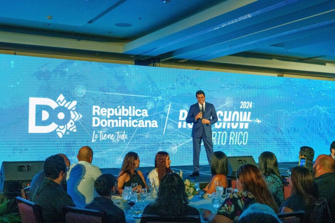 David Collado, ministro de Turismo de República Dominicana durante el roadshow que encabezó ayer en Puerto Rico