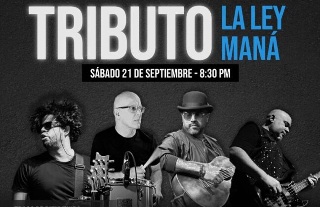 Este próximo sábado 21 de septiembre disfrutaremos del Tributo a Maná y La Ley por Josetxomusic
