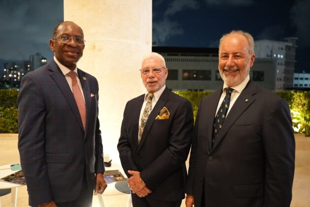 Carlos Andrés Peguero, Danilo Almanzar, Stefano Queirolo Palmas