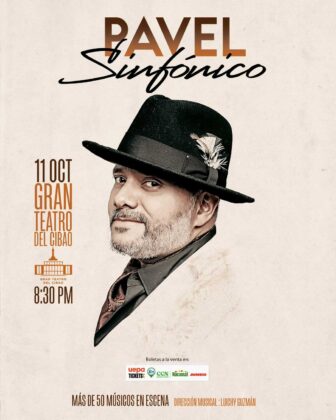 Pavel Sinfónico al Gran Teatro del Cibao el 11 de octubre