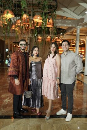 Gabriel Alvarado, Viviana Callazos, Natalia Azar y Gabriel Rodr&iacute;guez