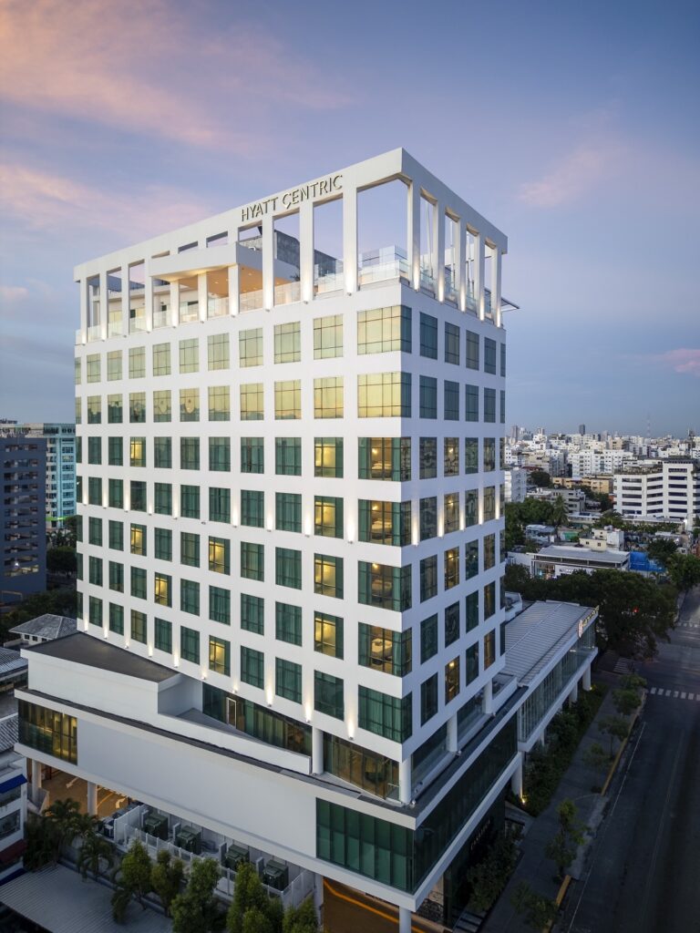 Hyatt Centric Santo Domingo también ofrece espacios versátiles para albergar una amplia gama de eventos con más de 12,000 pies cuadrados de espacios flexibles para eventos, con capacidad máxima hasta 200 personas.