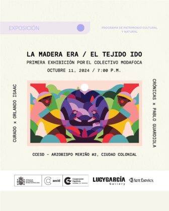 LA MADERA ERA EL TEJIDO IDO”, del Colectivo Modafoca este 11 de octubre en el CCESD