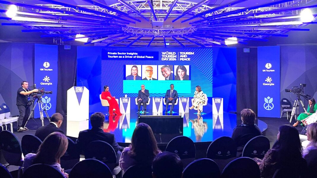 Virginia Messina, Vicepresidenta Senior del WTTC, participó en la celebración anual que organizó ONU Turismo y que se llevó a cabo en Tiflis, Georgia.