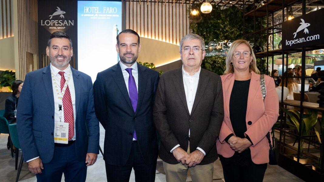 De izq a dcha_Alejandro Marichal, José Alba, Marco Aurelio Pérez, Elena Álamo