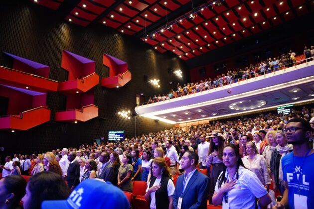 El acto de clausura se llevpo a cabo en la sala Carlos Piantini del Teatro Nacional