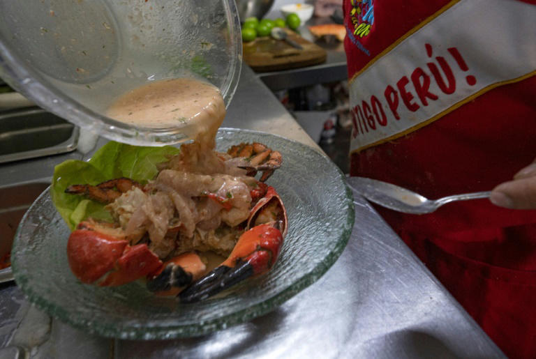Perú exhibió su gastronomia durante la WTM de Londres.