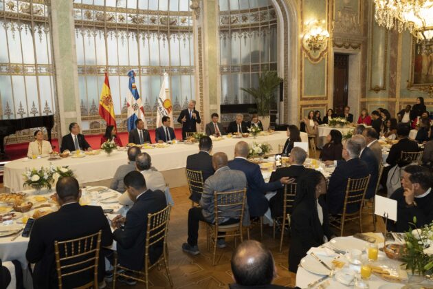 El desayuno de cierre ofrecido por el Ministerio de Turismo fue realizado en el Casino de Madrid.