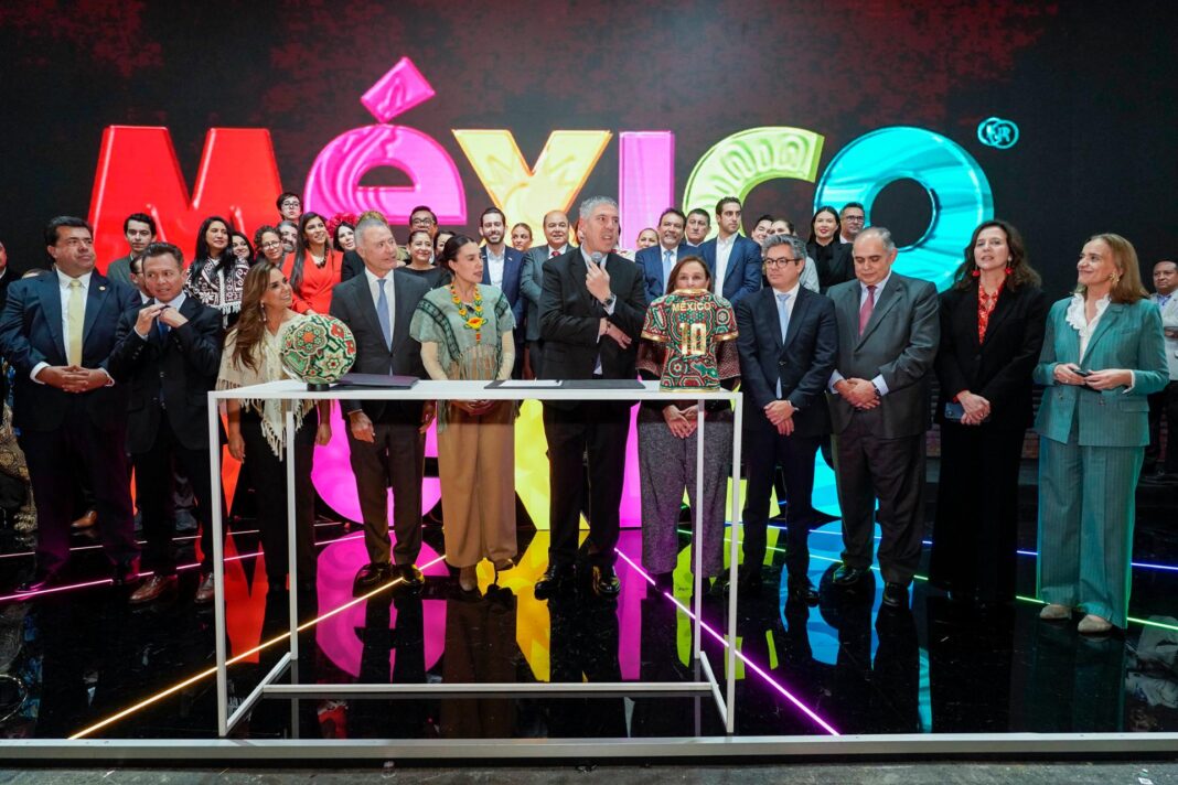 El acuerdo implica una oportunidad única para presentar al mundo la diversidad y el potencial de México, respaldados por la primera feria mundial y el principal hub de la industria turística en Iberoamérica.