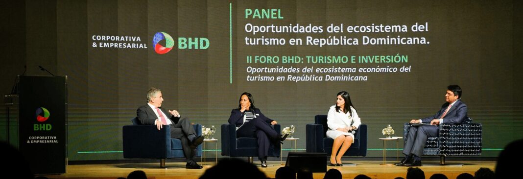 La segunda edición en Fitur 2025 del Foro BHD: Turismo e Inversión se centró en el tema “Oportunidades del ecosistema económico del turismo en República Dominicana”.