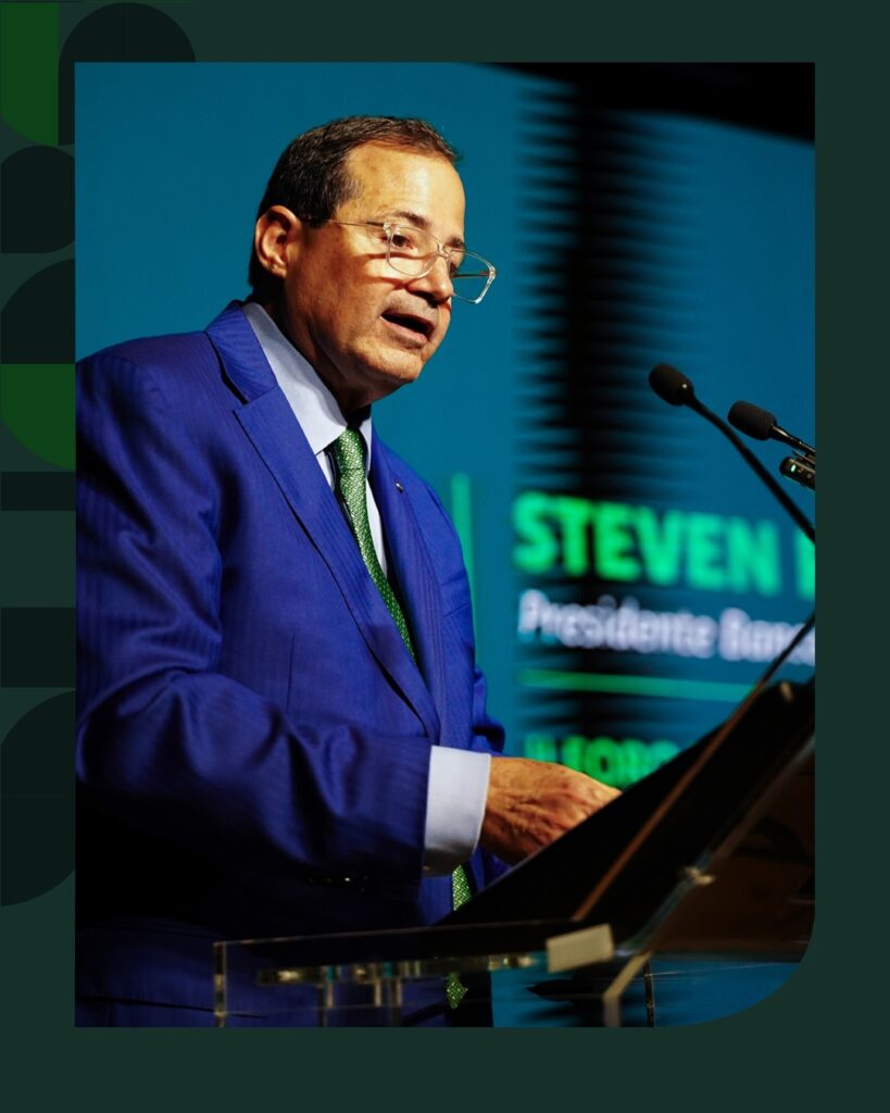 Steven Puig, presidente del Banco BHD,