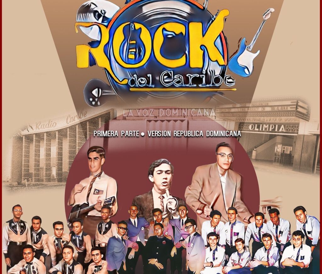 Cartel oificial del documental sobre ek rock dominicano 2