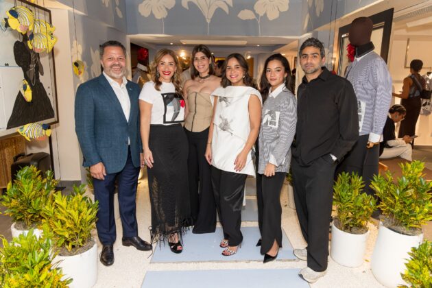 Eduardo Cruz, Karina Cortorreal, Giovanna Vásquez, Maria José Espaillat, Isabel Cortorreal y Raylin Díaz