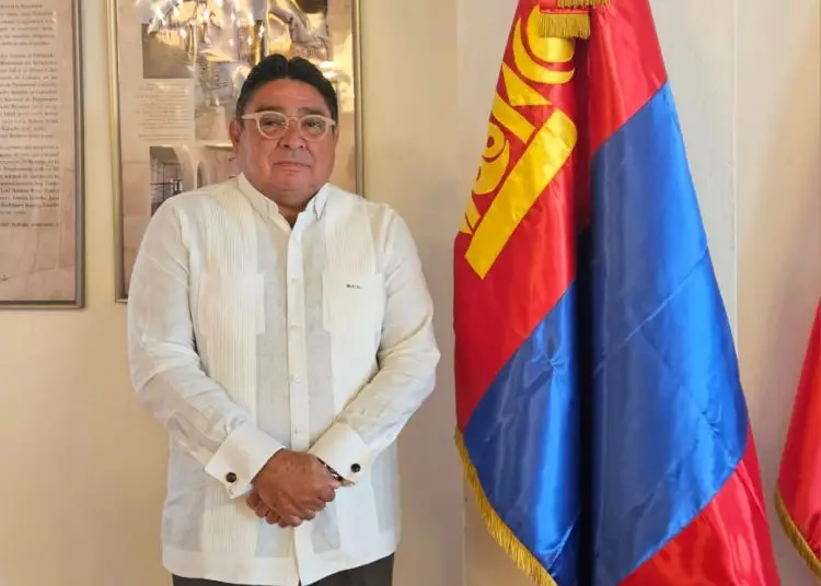 Miguel Calzada Leon, cónsul honorario de Mongolia en República Dominicana.