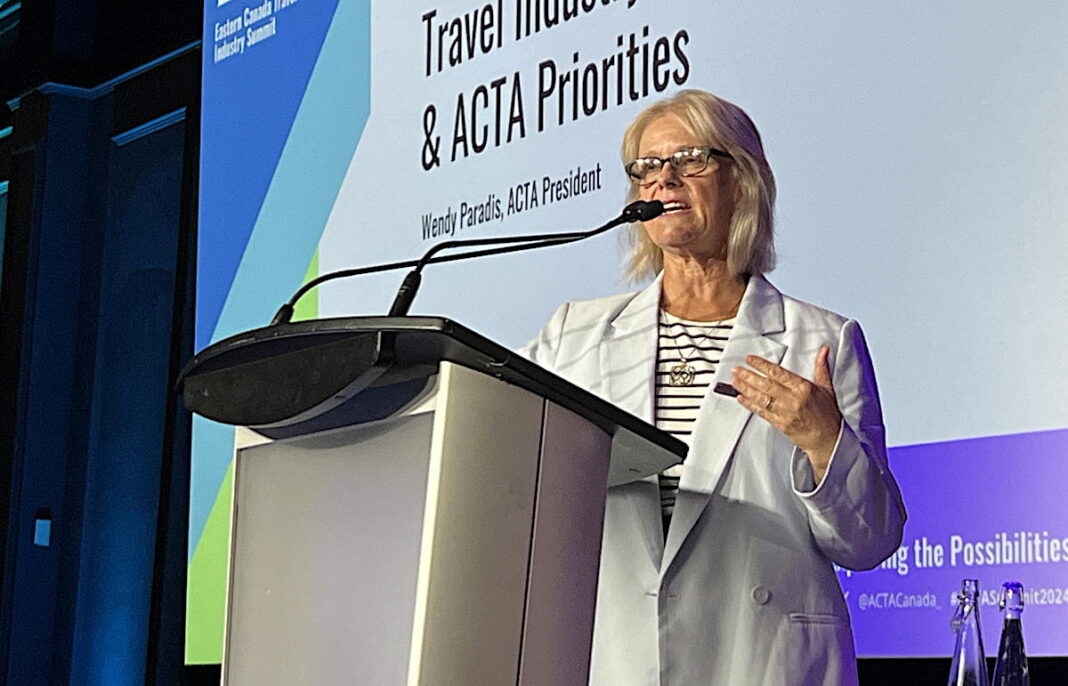 Wendy Paradis, presidenta de Asociación de Agencias de Viajes y Asesores de Viajes de Canadá