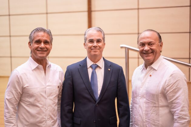 Julio Blasco, Rene Grullón y Ramón Hipólito Mejía