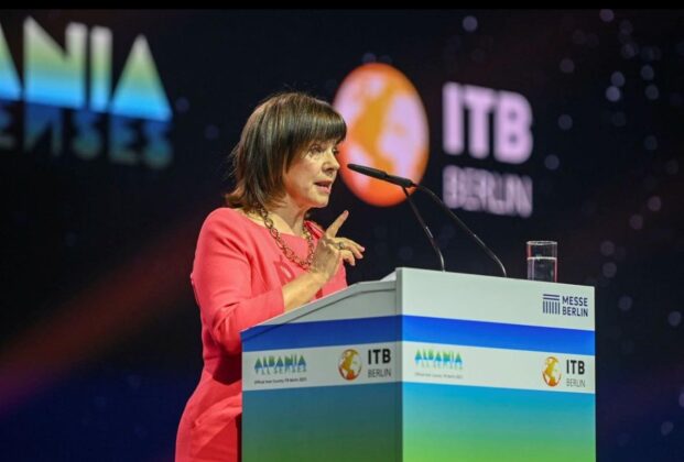 Julia Simpson, del WTTC en la apertura de la ITB Berlínn 2025