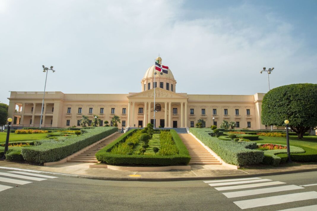 Palacio Nacional de la República Dominicana, sede del gobierno.