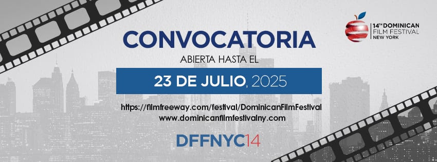 Banner del Festival de Cine Dominicano en Nueva York