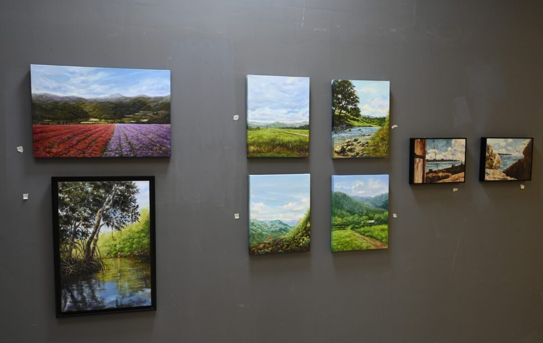 Exposición Mar Tierra de la artista Brenda Prez en la Galera Nacional de Bellas Artes