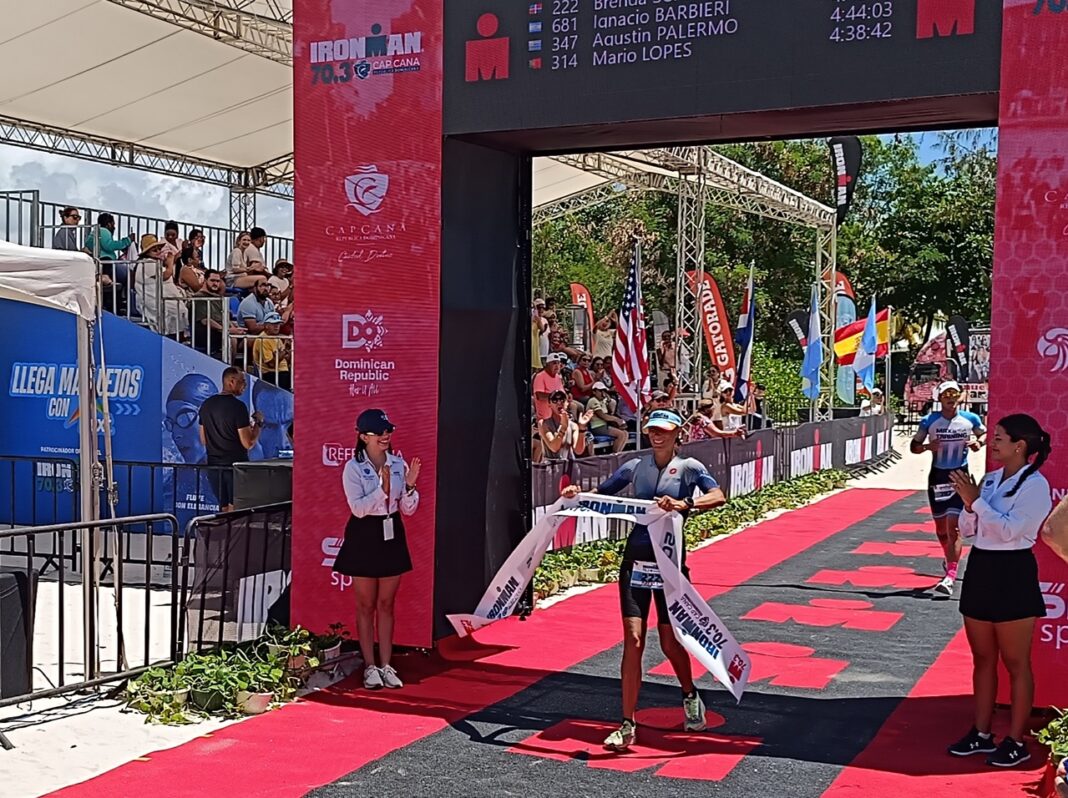 Uno de los momentos vividos en la pasada edición de Ironman 70.3 en Cap Cana, Ciudad Destino en República Dominicana.