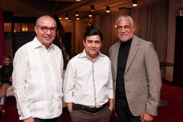 Henry Coradin, Juancito Rodríguez y Fidel López
