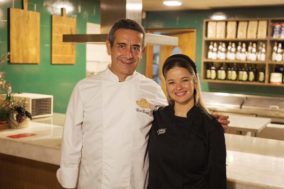 Chef Ciro Casola y Chef Catherine Lemoine