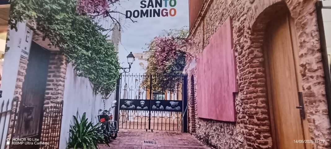 El módulo del Clúster de Santo Domingo reproduce el callejón de los Curas, al lado de la Catedral Primada de América.