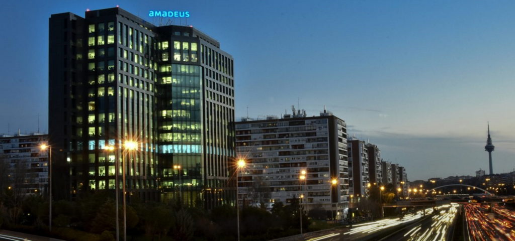 Edificio sede de Amadeus en Madrid