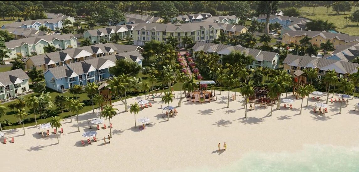 Elephant Tree Resort and Villas Tobago, Colección Tapestry by Hilton: Representación aérea de la playa