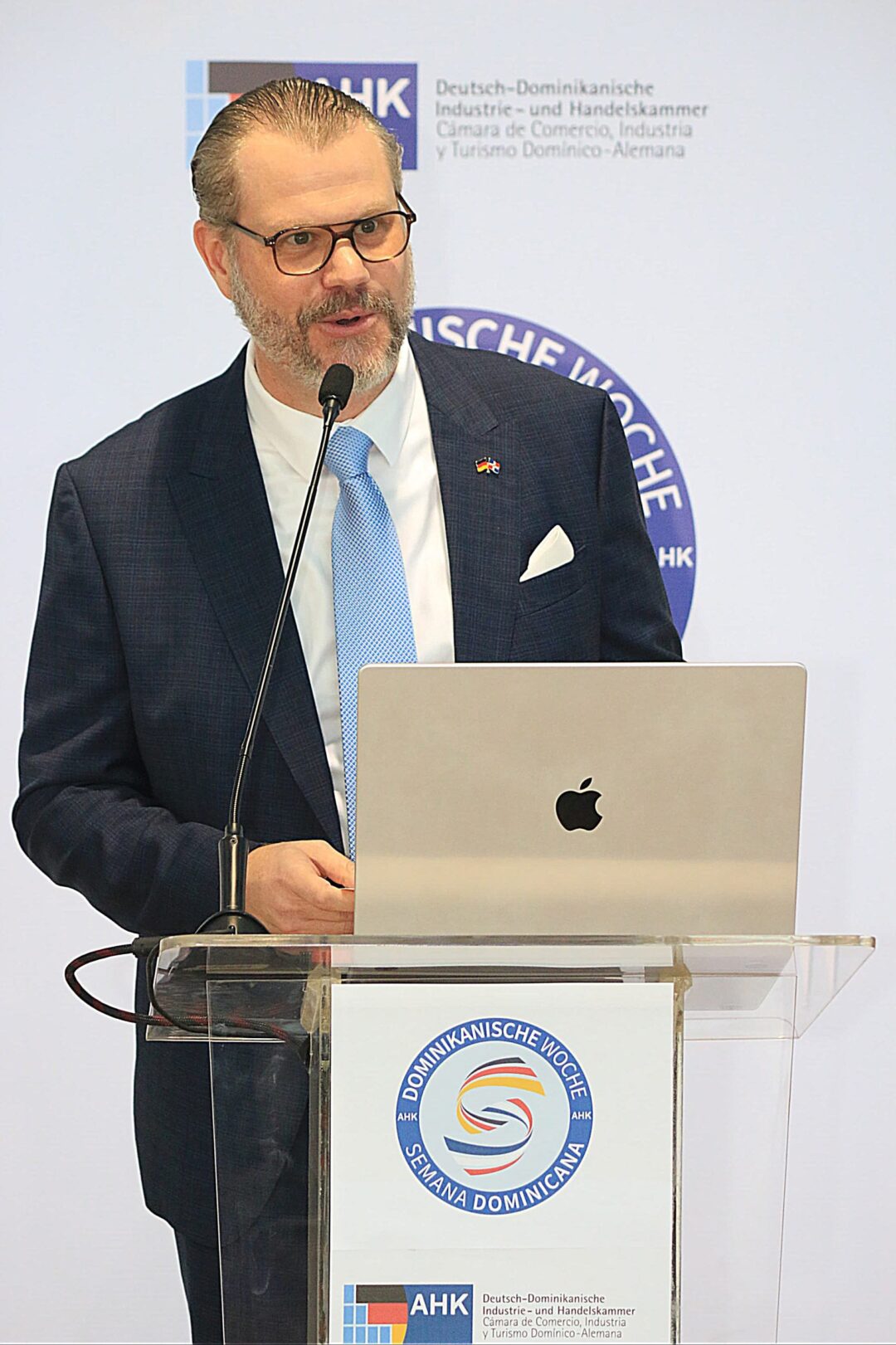 Karsten Paul Windeler, actual presidente de la Cámara de Comercio Dominico Alemana