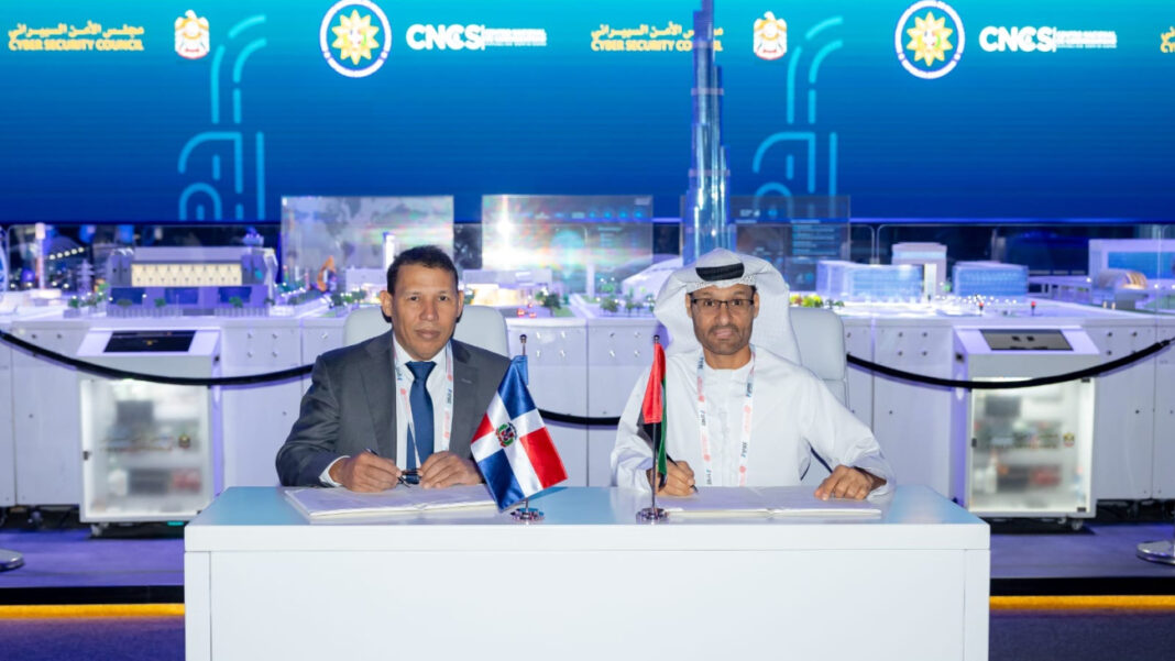 Lic. Luis Soto, y por el Consejo de Ciberseguridad de los Emiratos Árabes Unidos, su director, Dr. Mohamed Al-Kuwaiti.