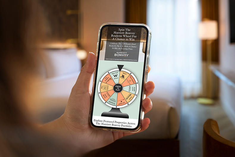 Marriott Bonvoy presenta la Ruleta de Viajes