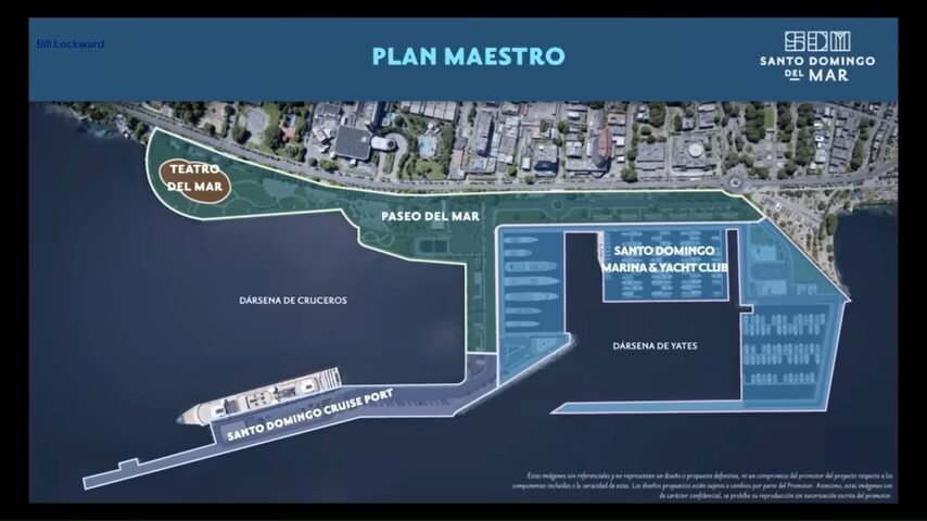 El nuevo puerto de cruceros se incluye dentro de un nuevo plan futurista anunciado por el gobierno.