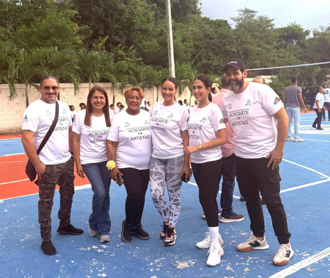 El evento de Acroarte Sangiago combinó deporte, alegría y espíritu colaborativo.