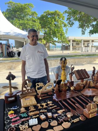 Artesanos en San Pedro de Macorís en la feria Turismo en Cada Rincón 2