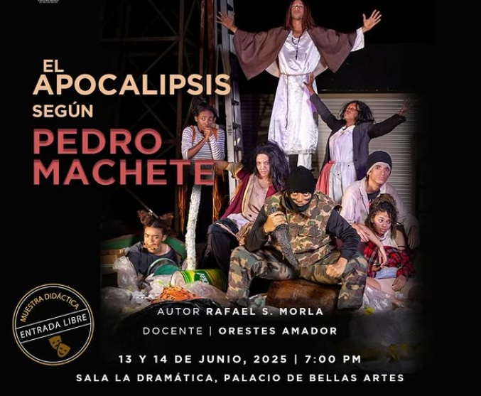 El Apocalipsis según Pedro Machete en Bellas Artes los días 13 y 14 de junio