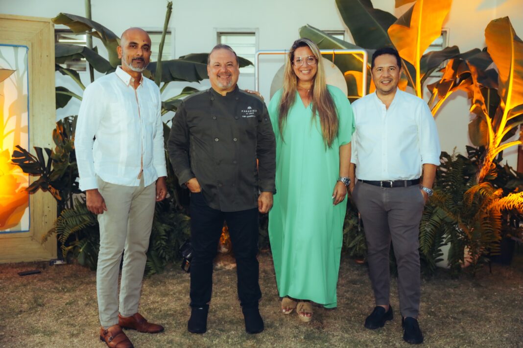 Derryl D'costa, Chef Leandro Díaz, Sara Ranghi, Mynor Espinoza