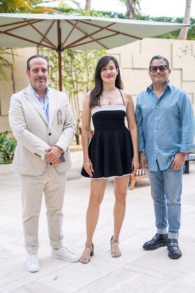 David Martín, Lymari Nadal y Carlos Logroño