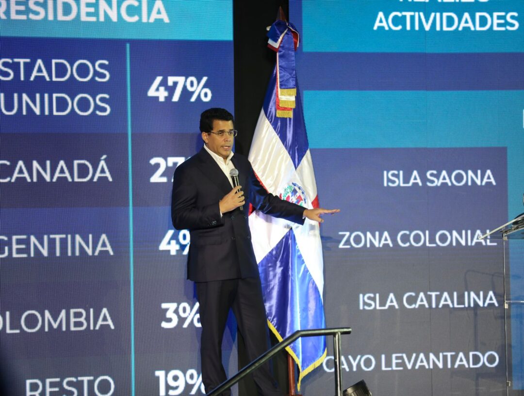 David Collado da los detalles de las estadísticas del turismo en el primero semestre del año.